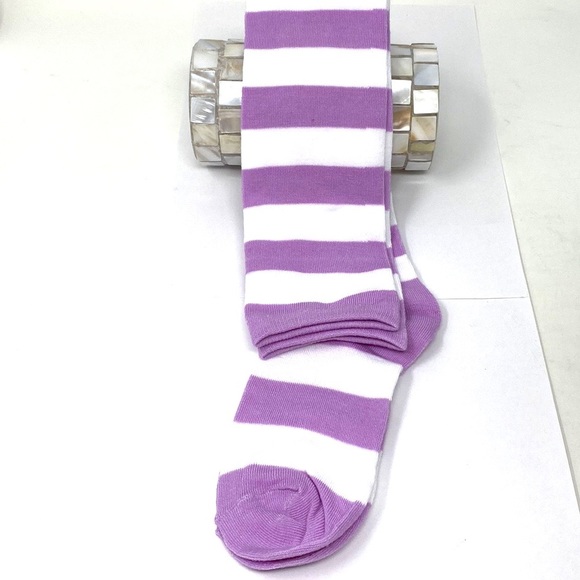 New Ladies Over the knee striped Long Socks - Picture 4 of 6